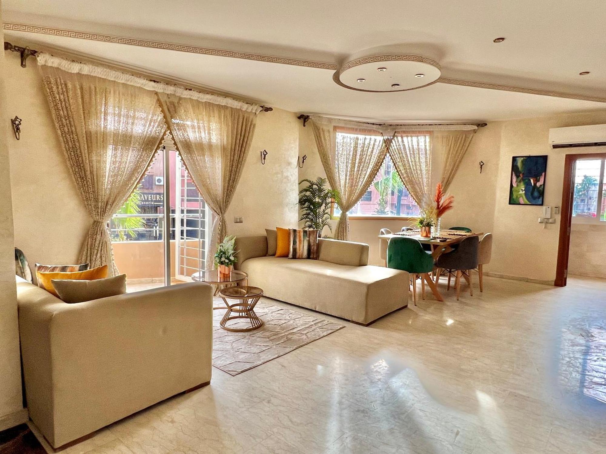 Appartement Marrakech Avec Piscine Privee Marrakesh Exterior foto